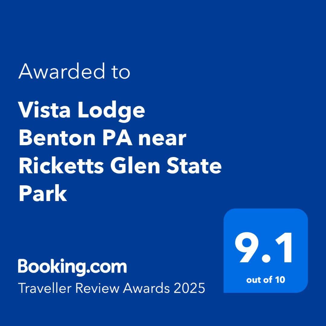 Vista Lodge Benton Pa Near Ricketts Glen State Park Εξωτερικό φωτογραφία